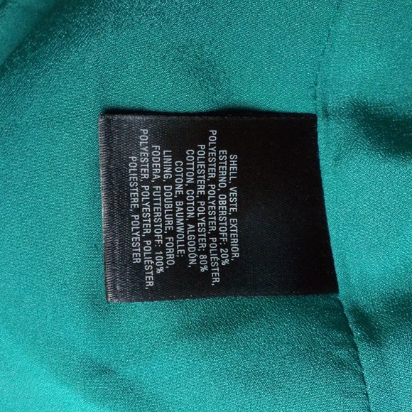 *Moulinette Soeurs Fluttered Scrollwork Teal Dress - Picture 6 of 7